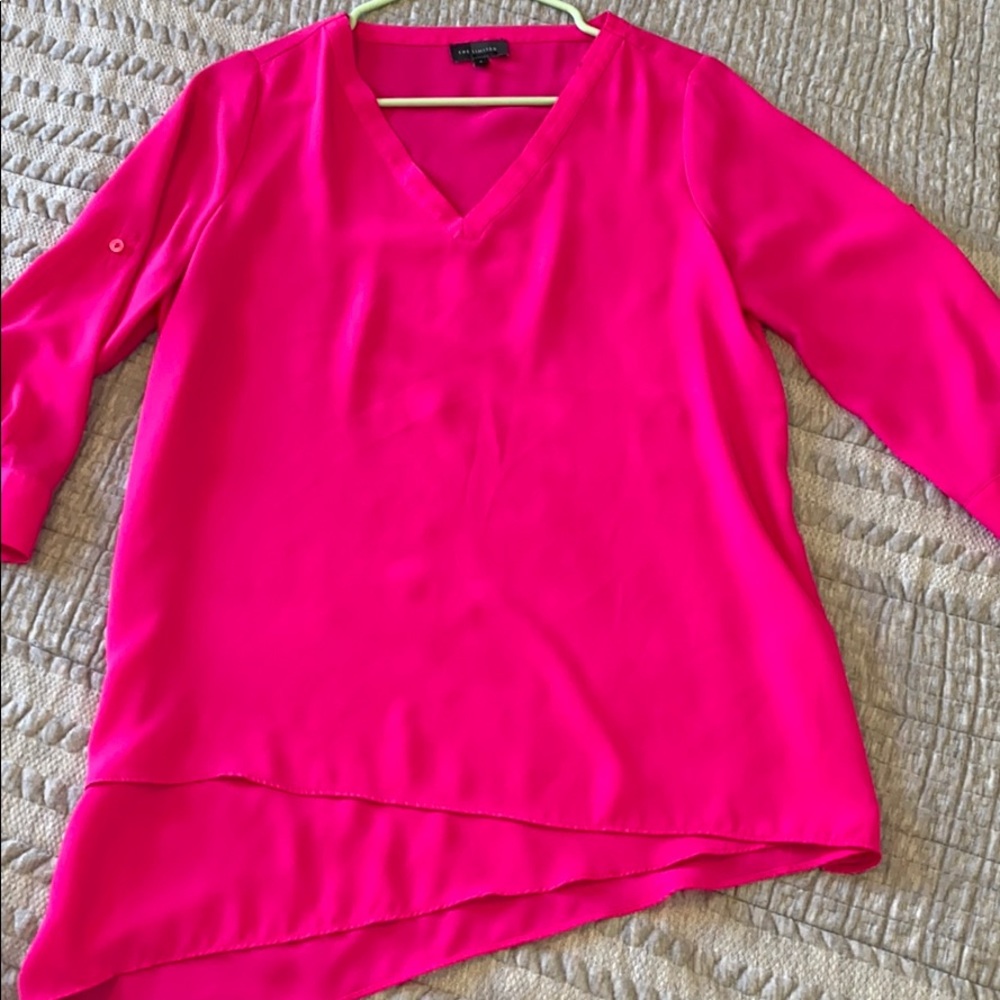 Fuschia Long Sleeve Fashion Top